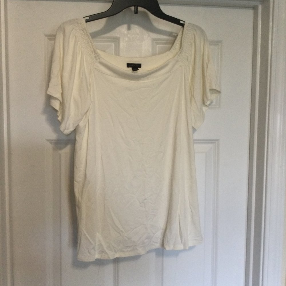 J.Jill Size Medium S/Sleeve Top Shirt EUC